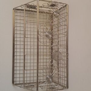 Silver Stationary Oragnizer